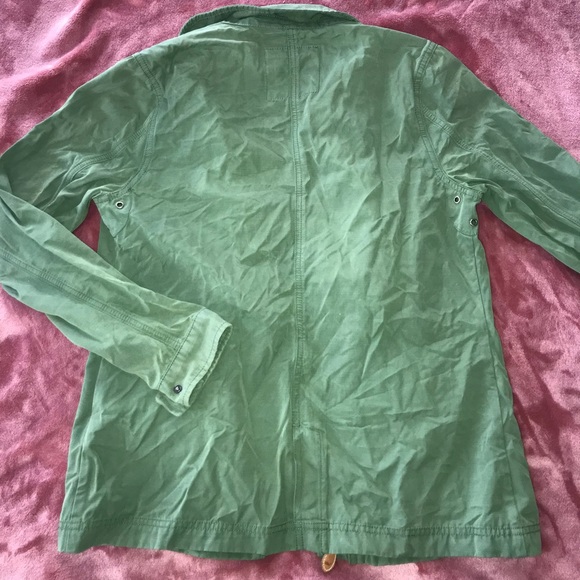 Green canvas jacket - Picture 2 of 2
